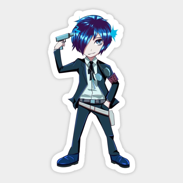 Makoto Yuki Chibi Sticker by Strictly Serge